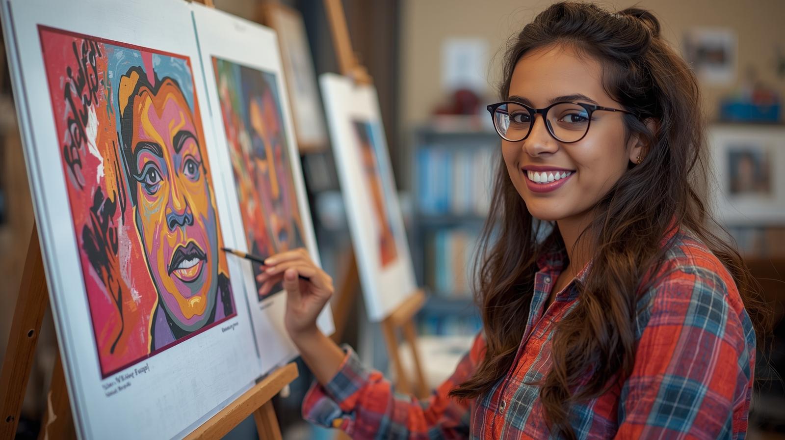 <strong>تخصص الفنون البصرية</strong> ودوره في الحفاظ على الهوية الثقافية