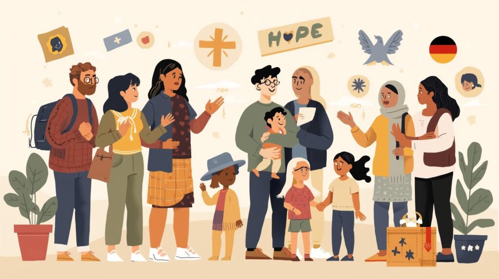 اللجوء الإنساني في ألمانيا