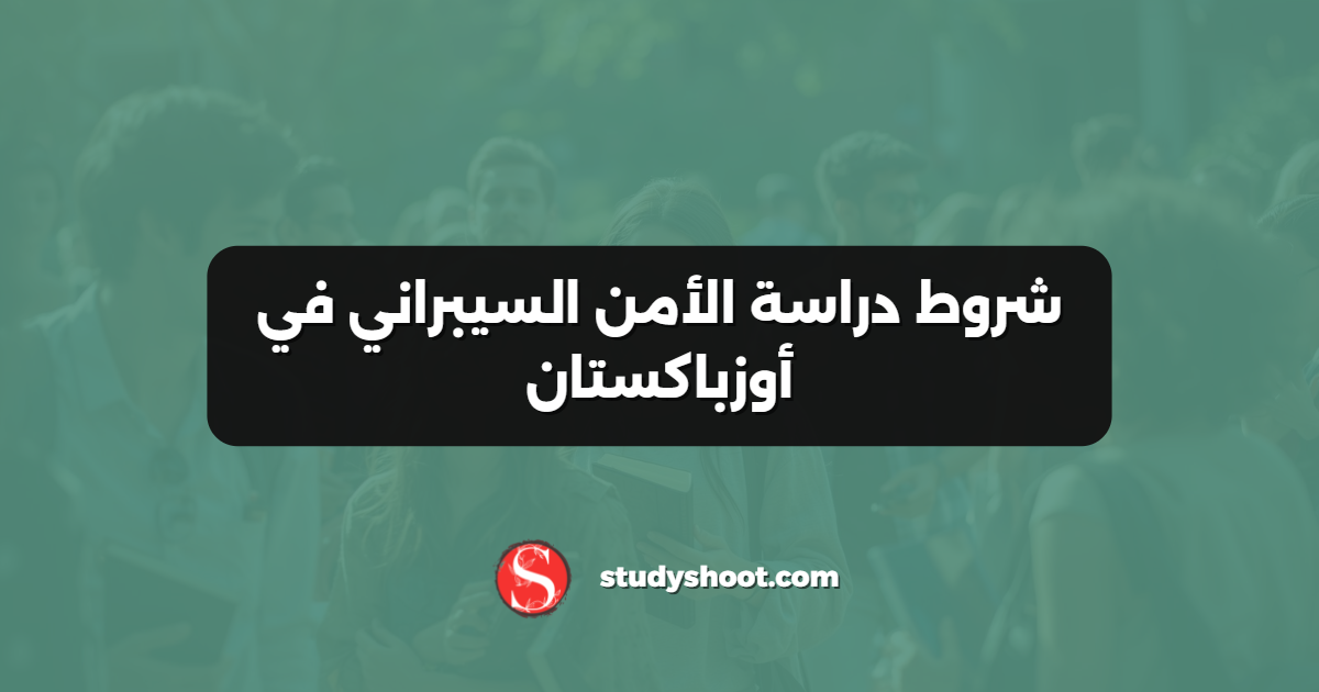 شروط دراسة الأمن السيبراني في أوزباكستان