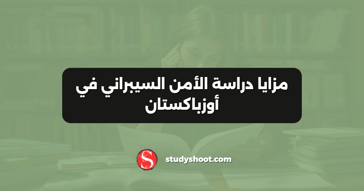 مزايا دراسة الأمن السيبراني في أوزباكستان