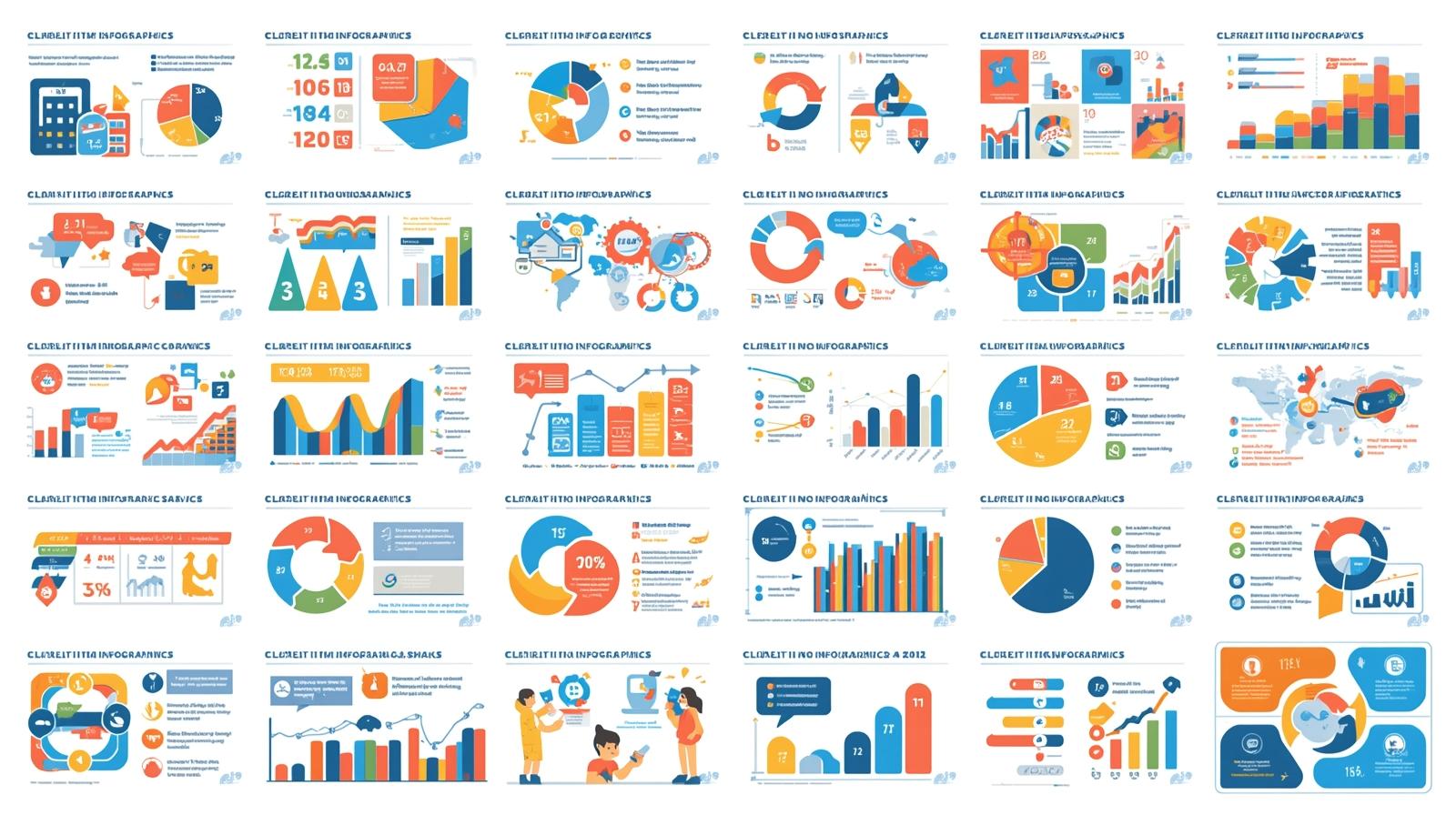 كيف تبني انفوجرافيك جذاب؟ 