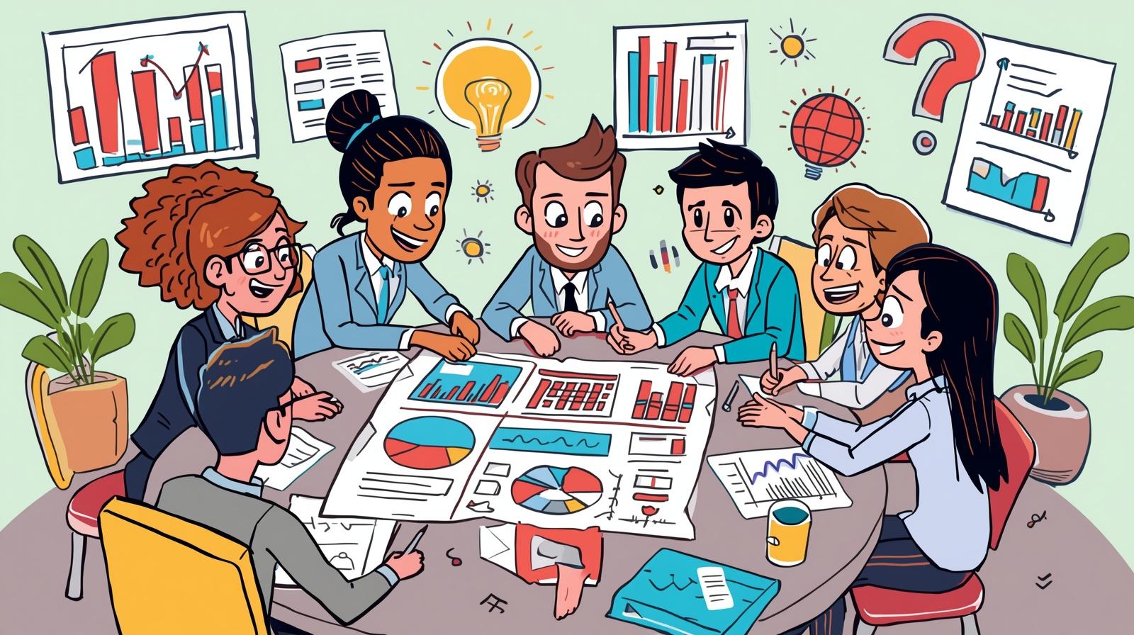 عناصر خطة العمل الرئيسية