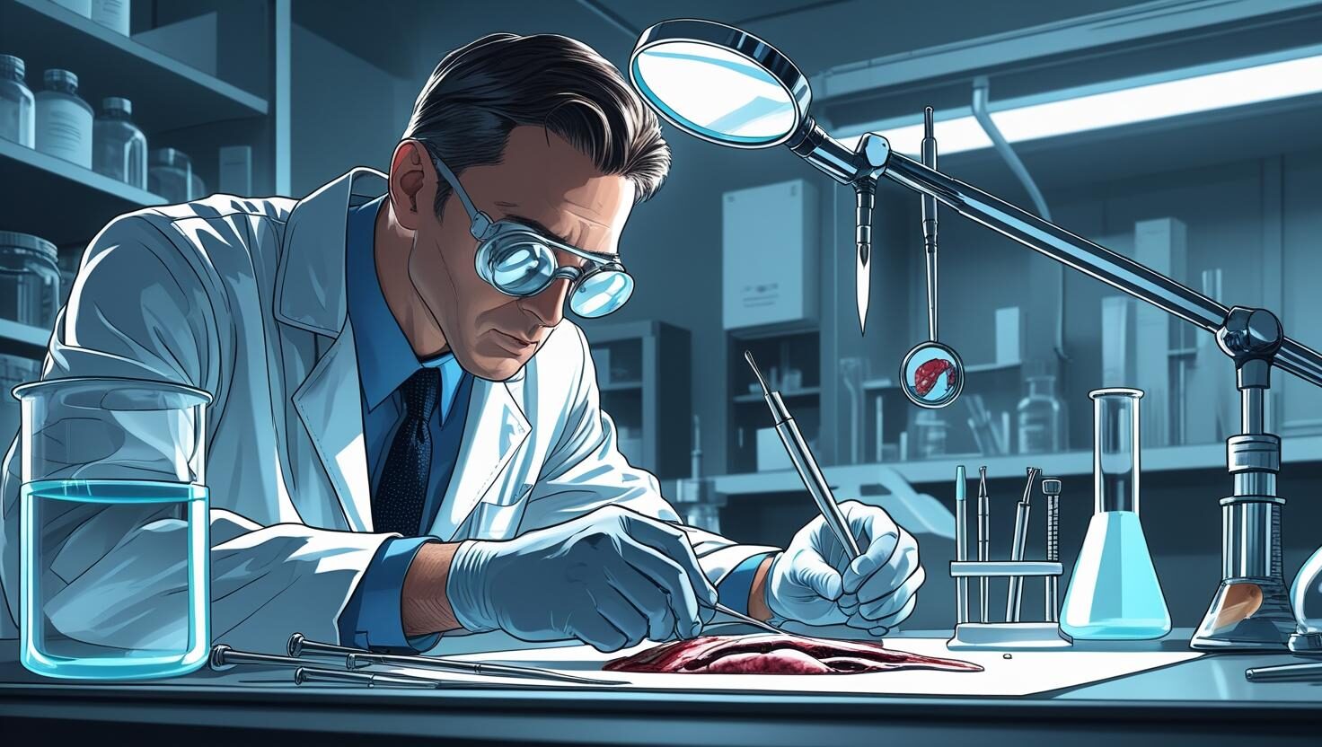 تخصص الطب الشرعي والجنائي