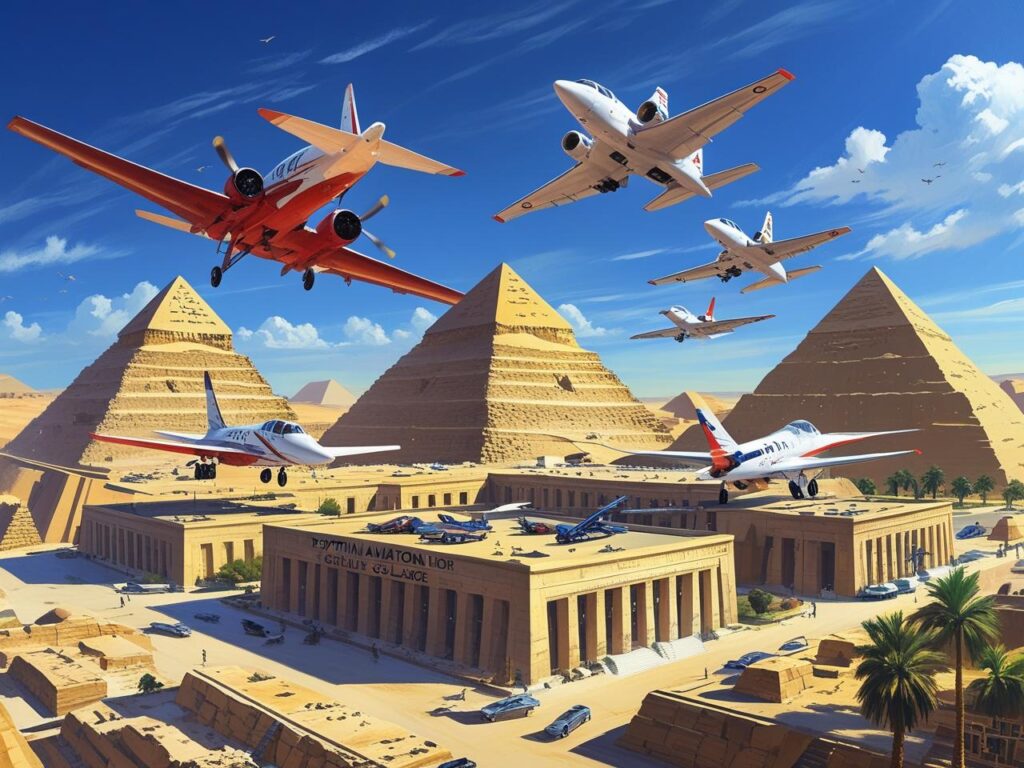 دراسة الطيران في مصر