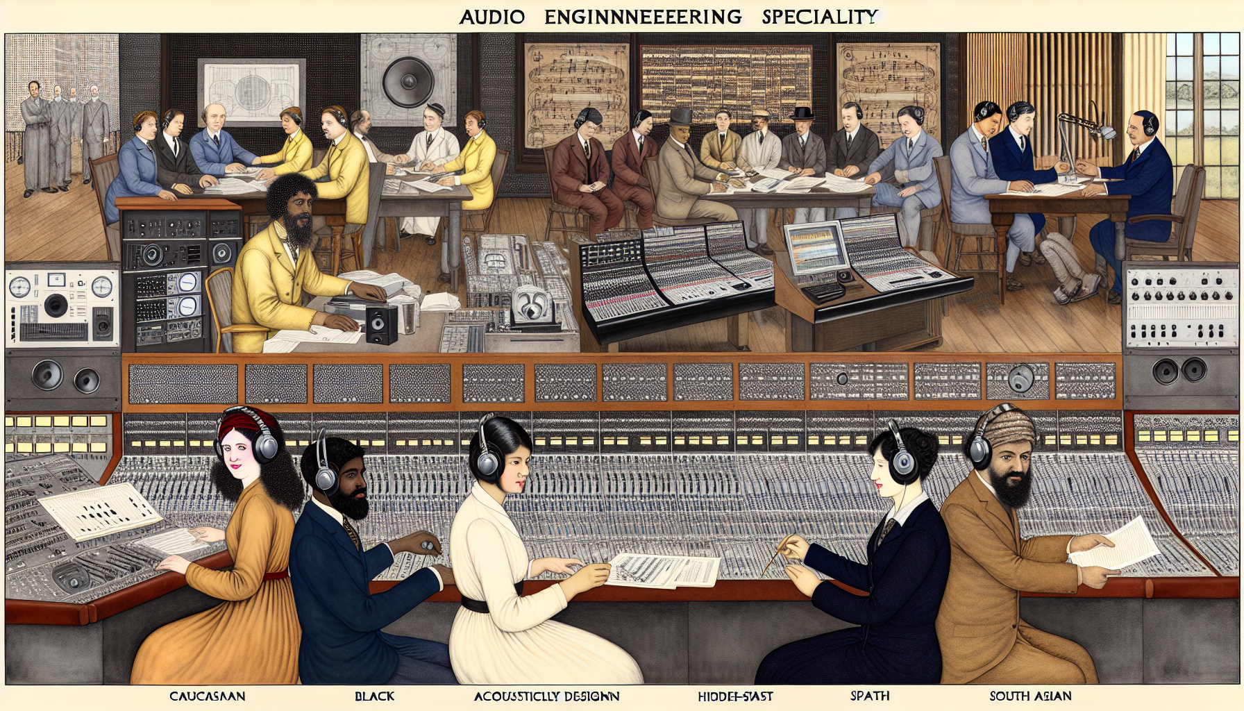 تخصص هندسة الصوت