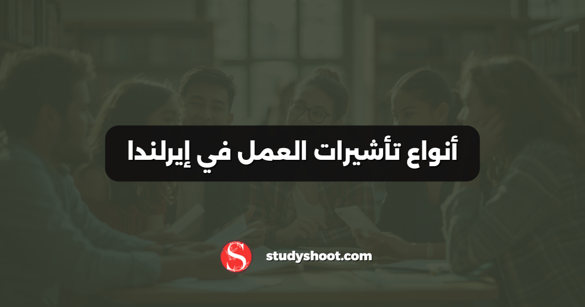 أنواع تأشيرات العمل في إيرلندا