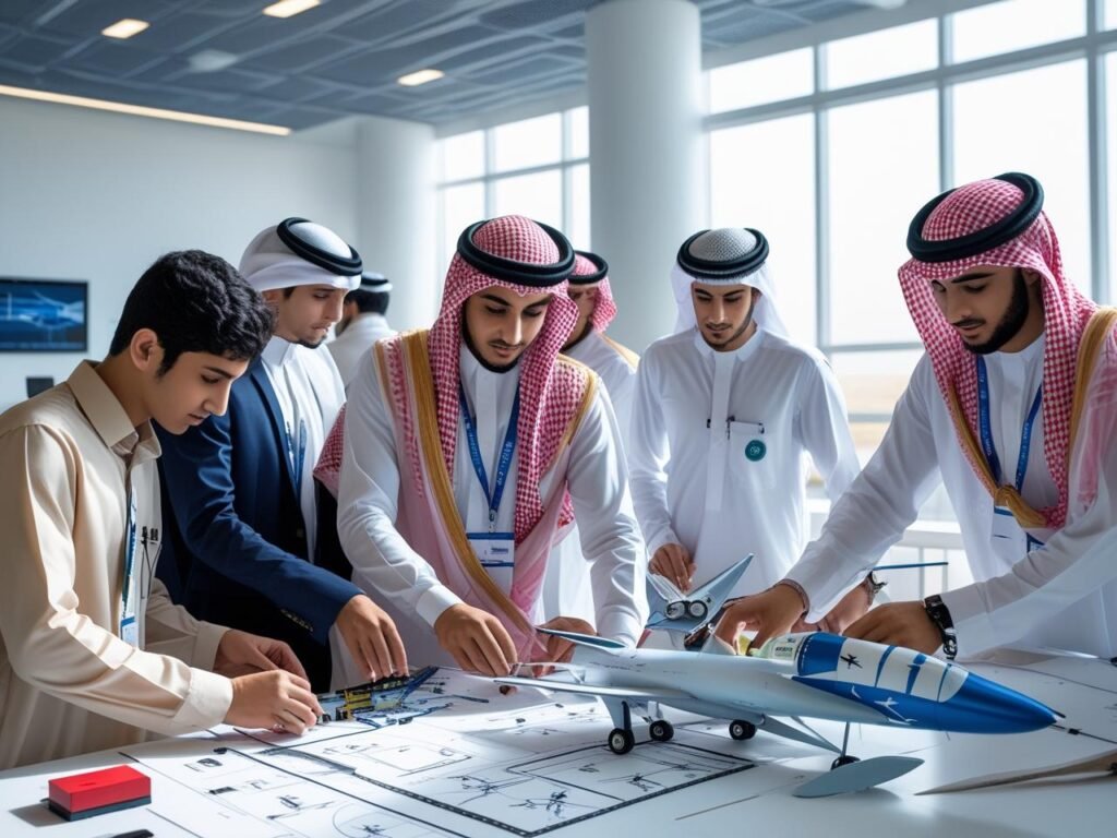 دراسة الطيران في السعودية