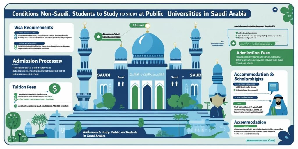 شروط الدراسة في السعودية لغير السعوديين بالجامعات الخاصة