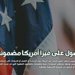 فيزا أمريكا مضمونة
