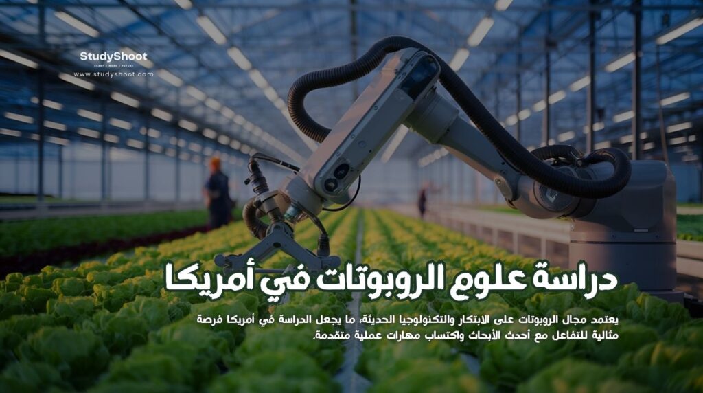 دراسة علوم الروبوتات في أمريكا
