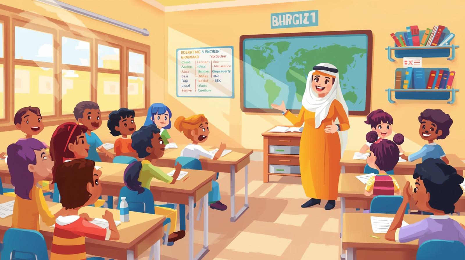 عن دراسة اللغة الإنجليزية في البحرين