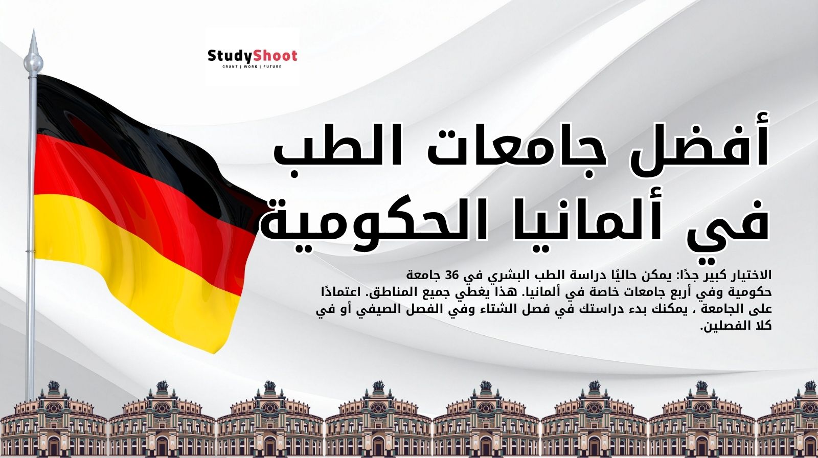 أفضل جامعات الطب في ألمانيا الحكومية