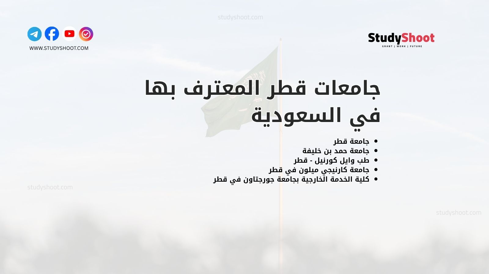 جامعات قطر المعترف بها في السعودية