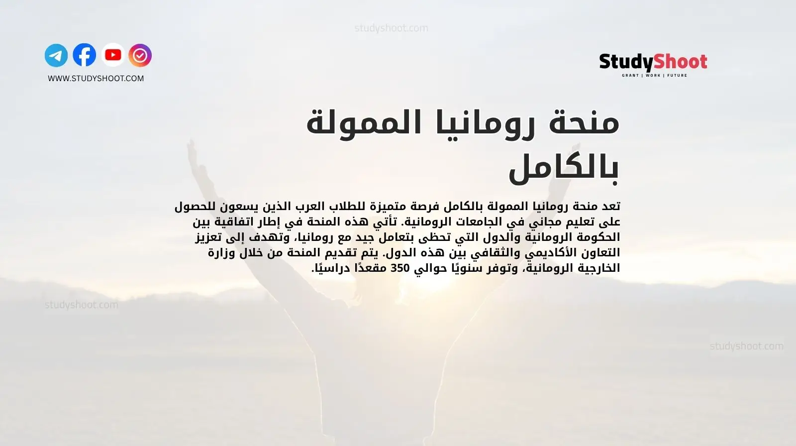 منحة رومانيا الممولة بالكامل