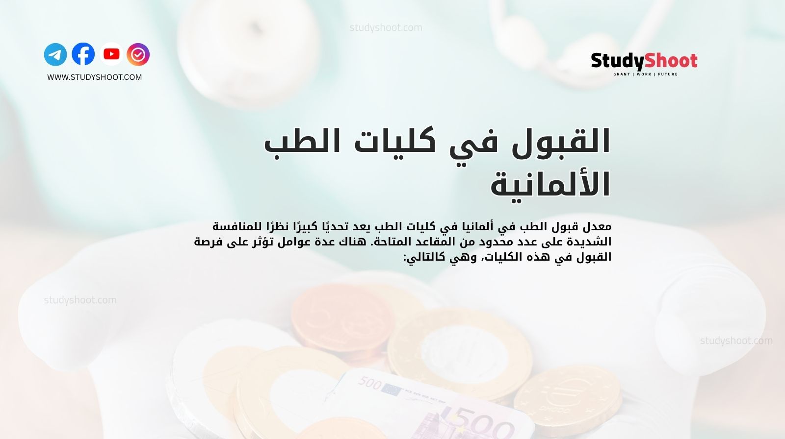 القبول في كليات الطب الألمانية