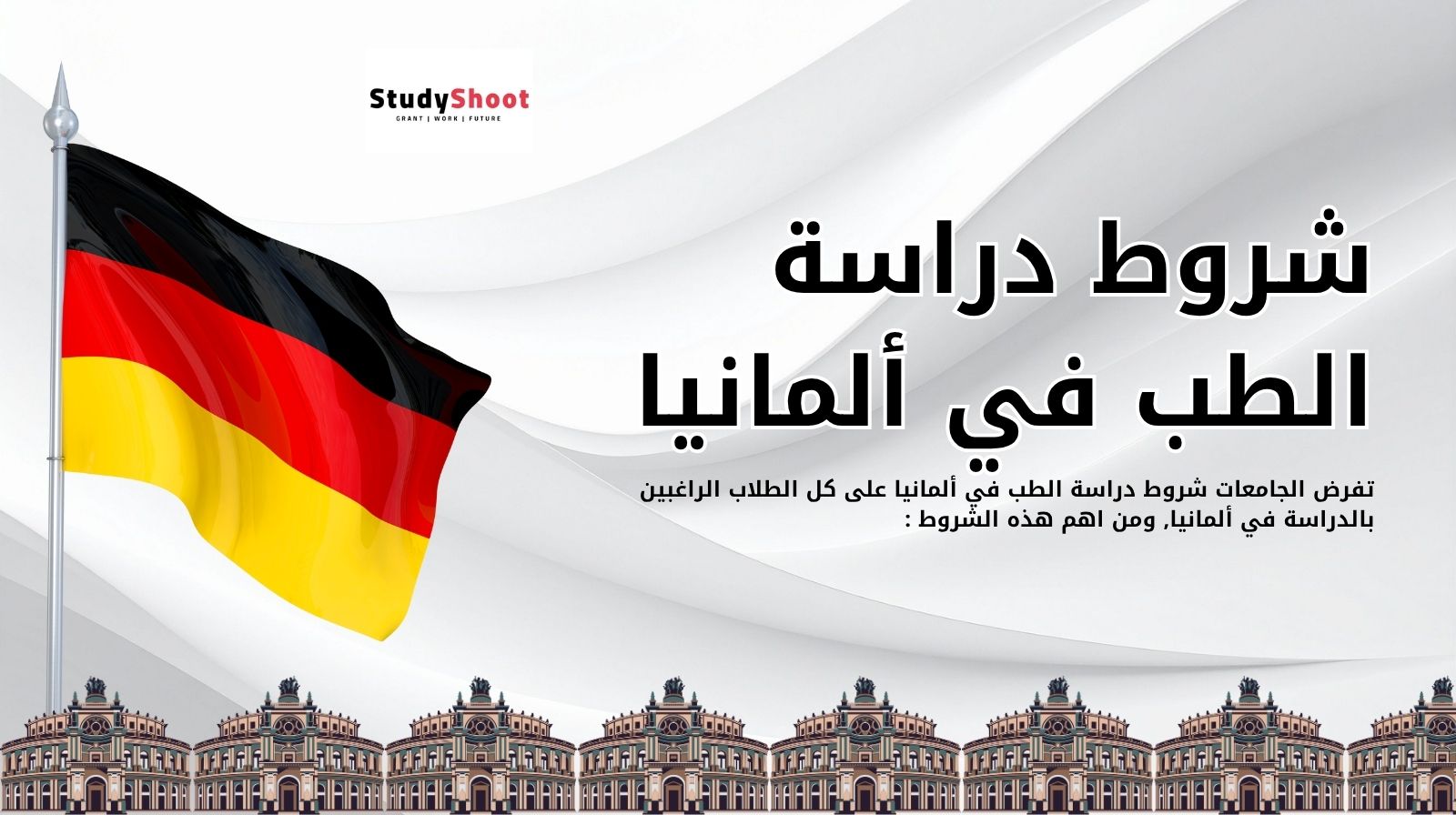 شروط دراسة الطب في ألمانيا