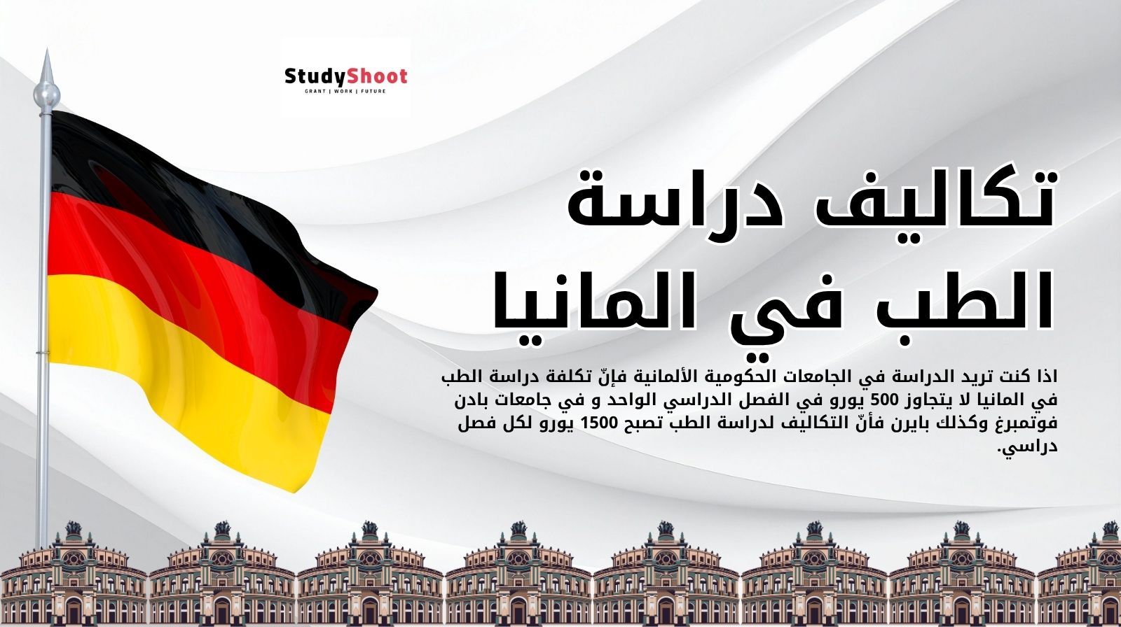 تكاليف دراسة الطب في المانيا