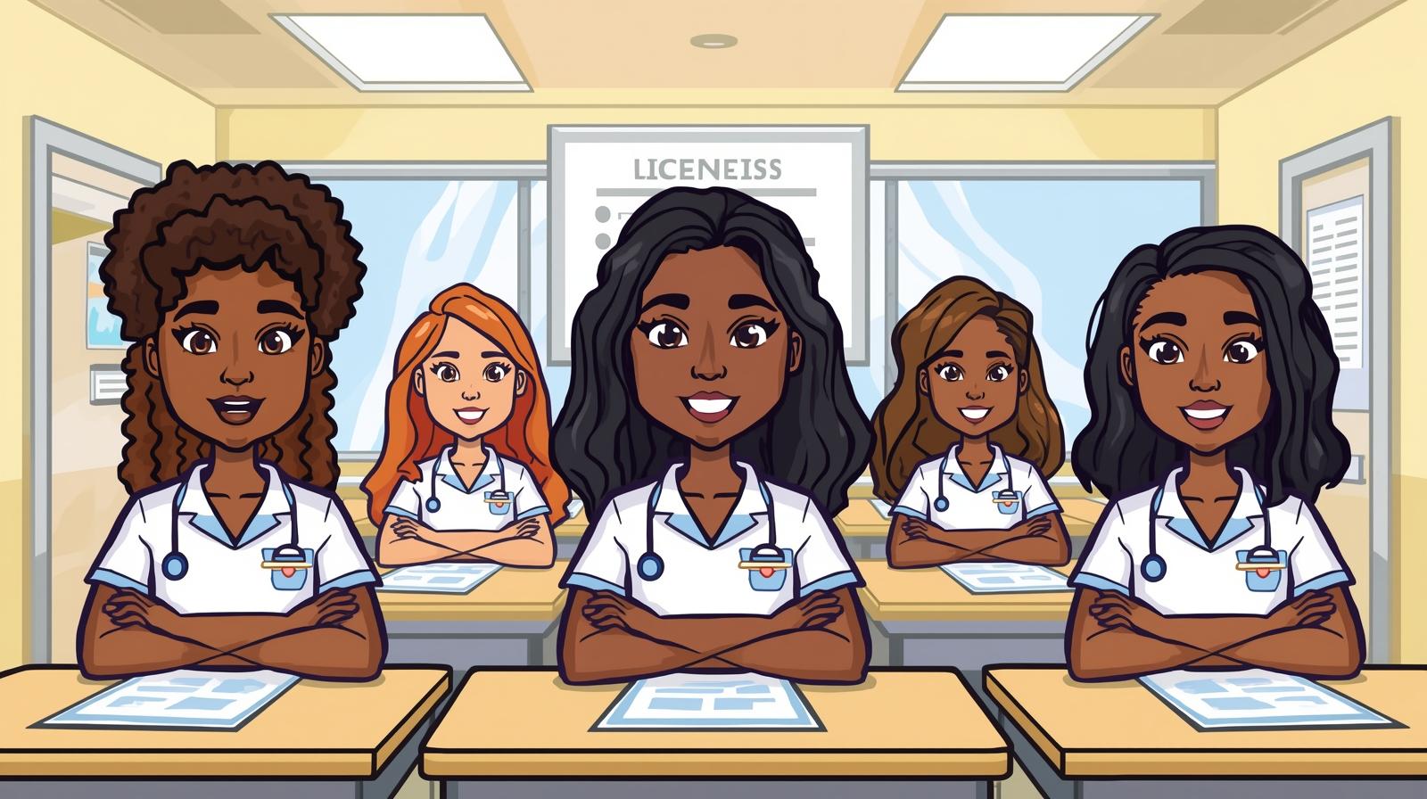 أنواع الأسئلة في اختبار NCLEX