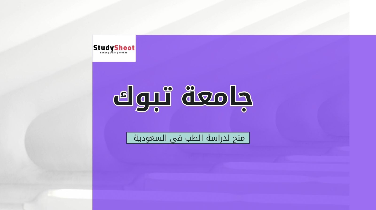 6- منح لدراسة الطب في جامعة تبوك