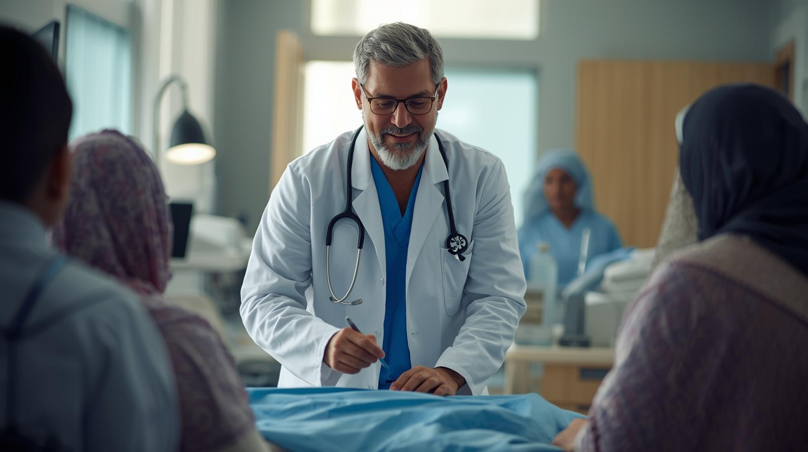 مسارات العمل والفرص المهنية للأطباء الأجانب