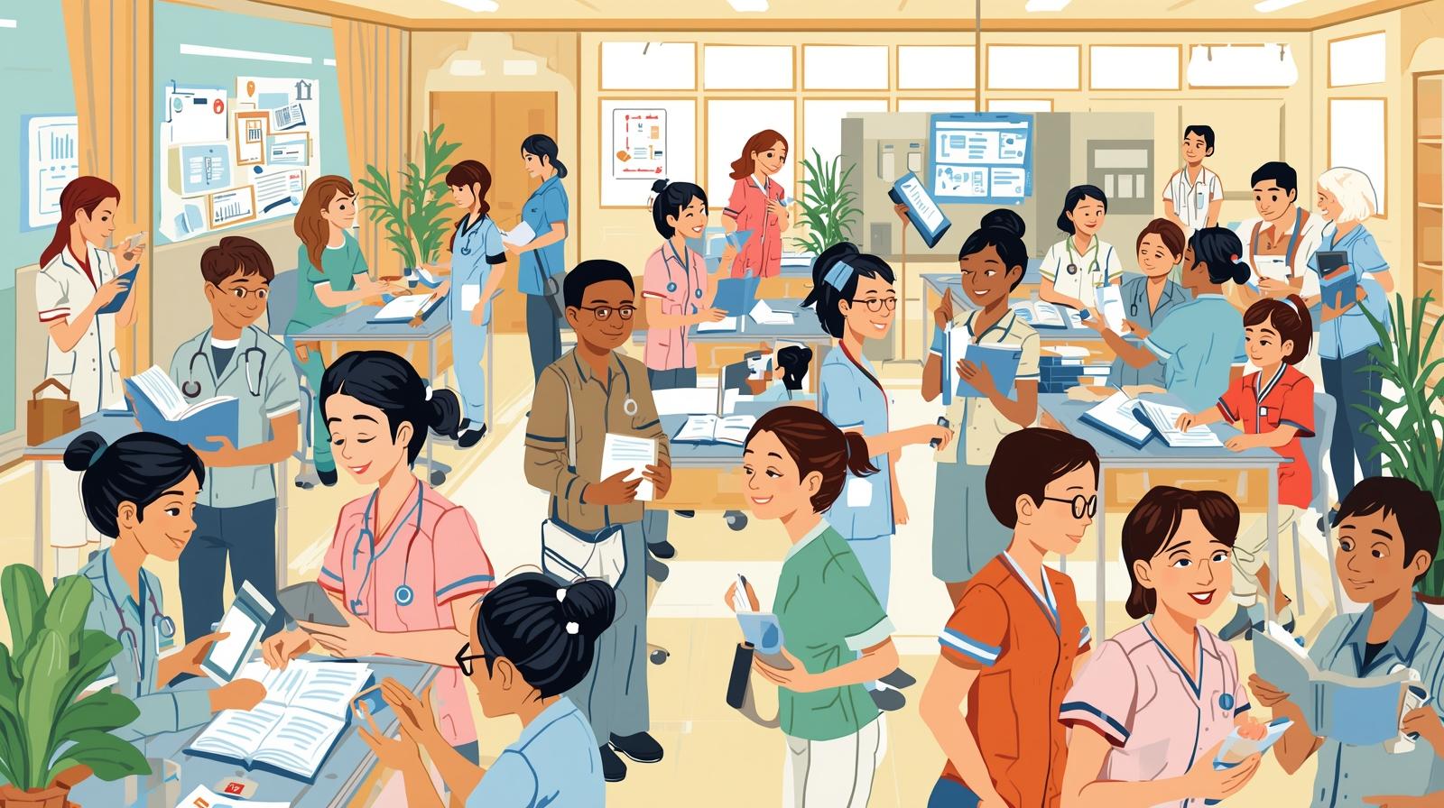 عن دراسة التمريض في أوزباكستان