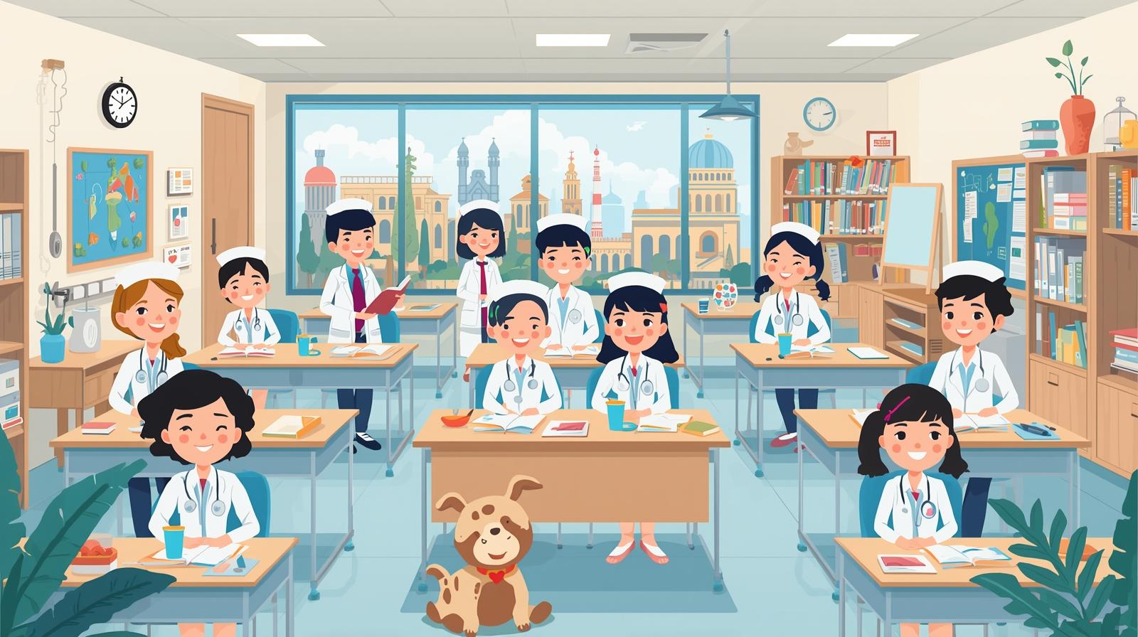 أهمية اختيار دراسة التمريض في أوزباكستان