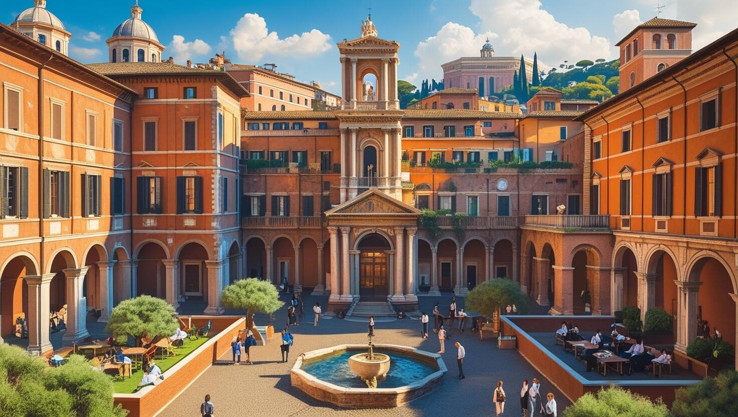 جامعات برسوم منخفضة في روما