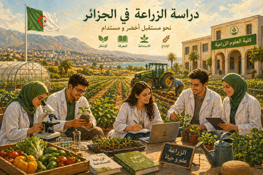 ستودي شووت دراسة تخصص في الخارج دراسة الزراعة في الجزائر