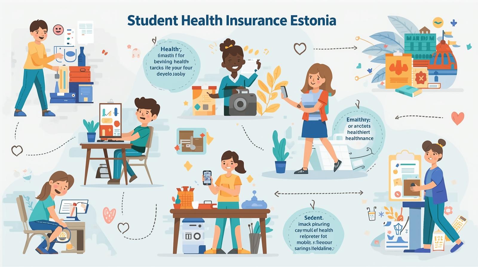 أنواع التأمين الصحي للطلاب في إستونيا