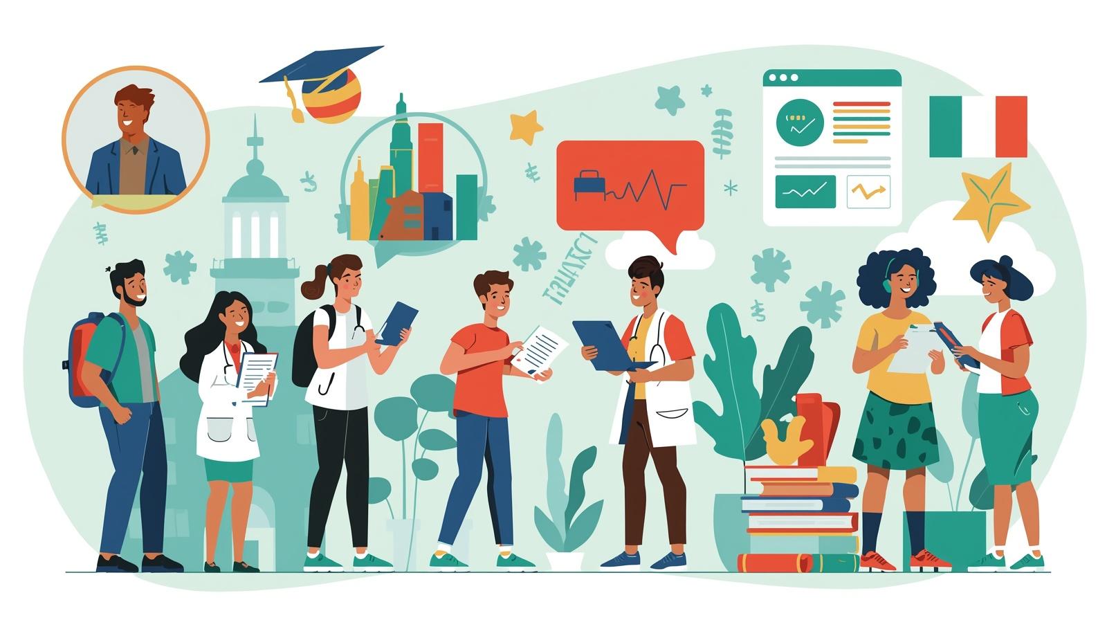 أنواع الوظائف المتاحة للطلاب