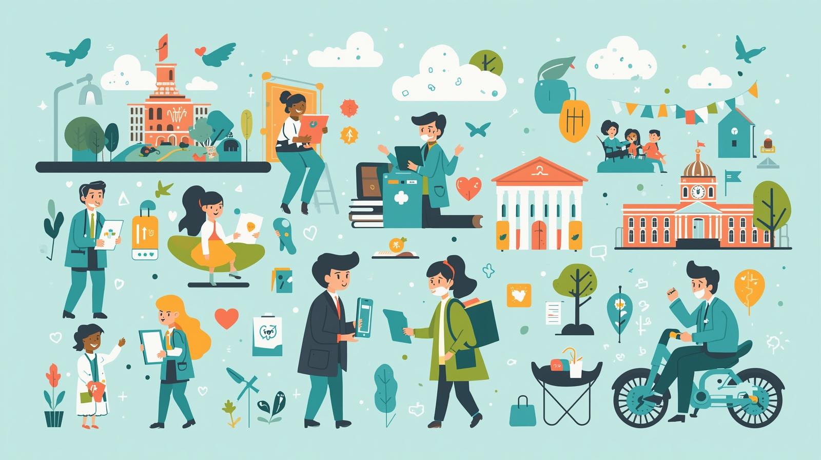 نظام الرعاية الصحية الحكومي والخاص