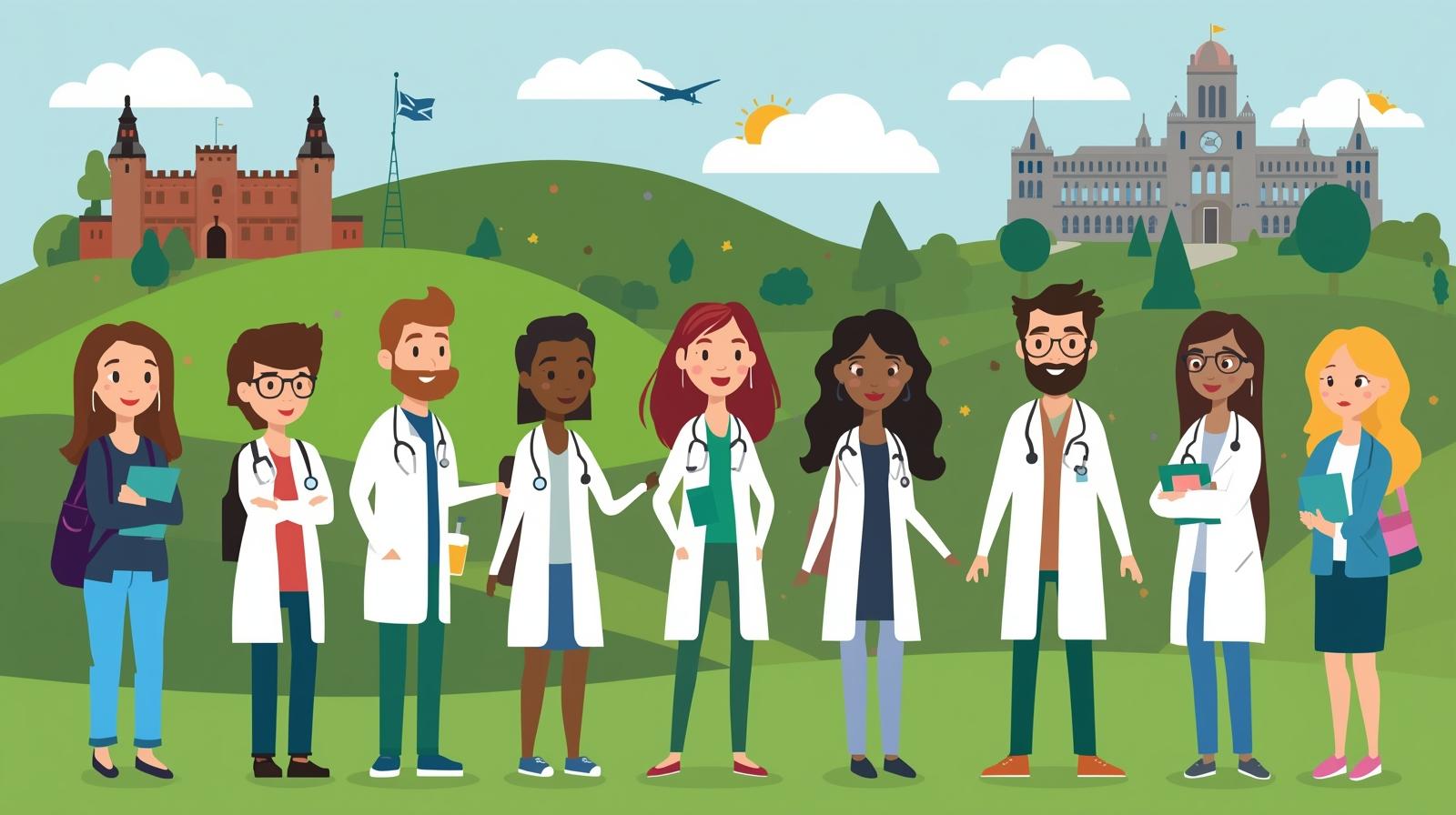 فهم النظام الصحي الاسكتلندي للمبتعثين العرب