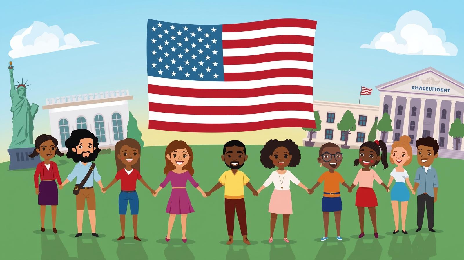 الفئات المؤهلة للحصول على الجنسية الأمريكية 