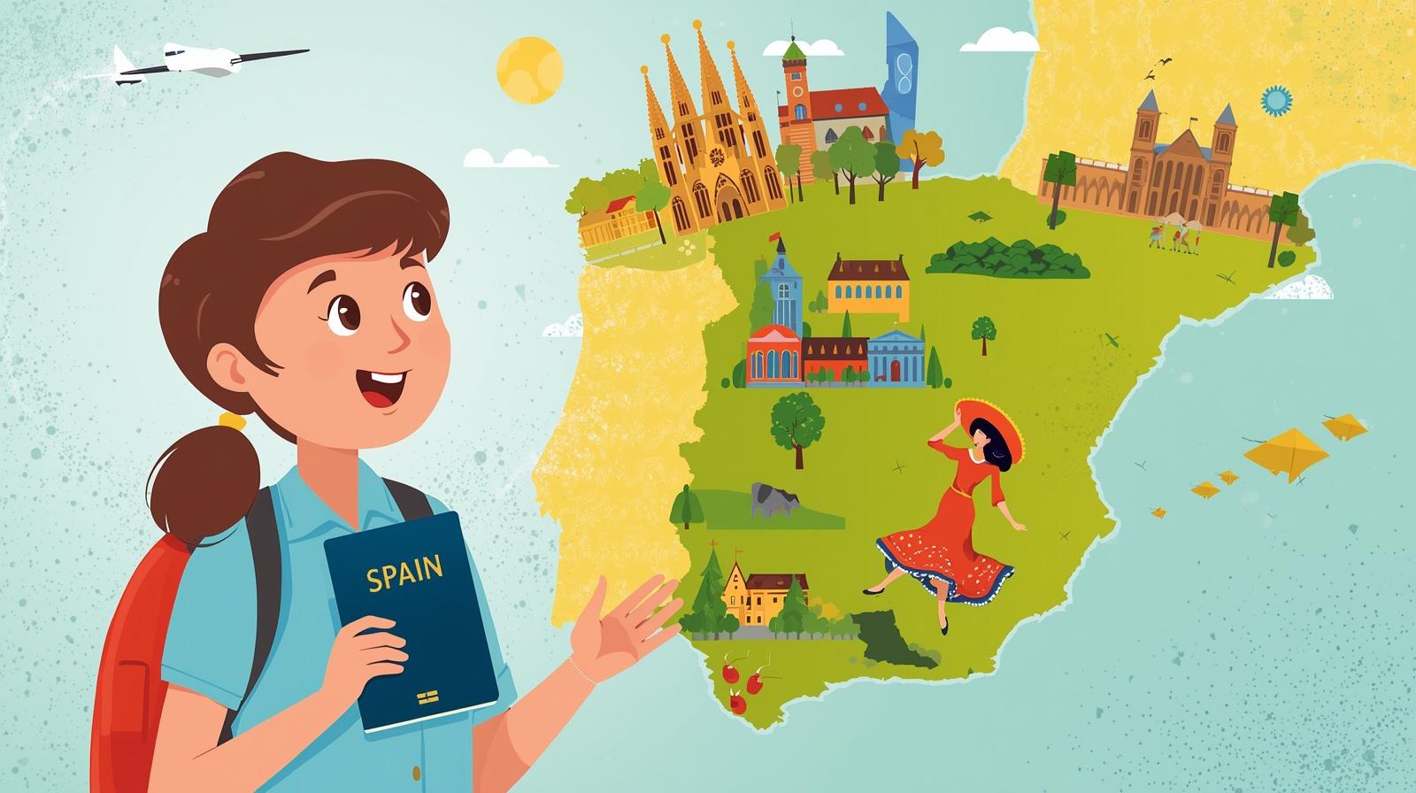 طريقة التقديم على فيزا الطالب في إسبانيا