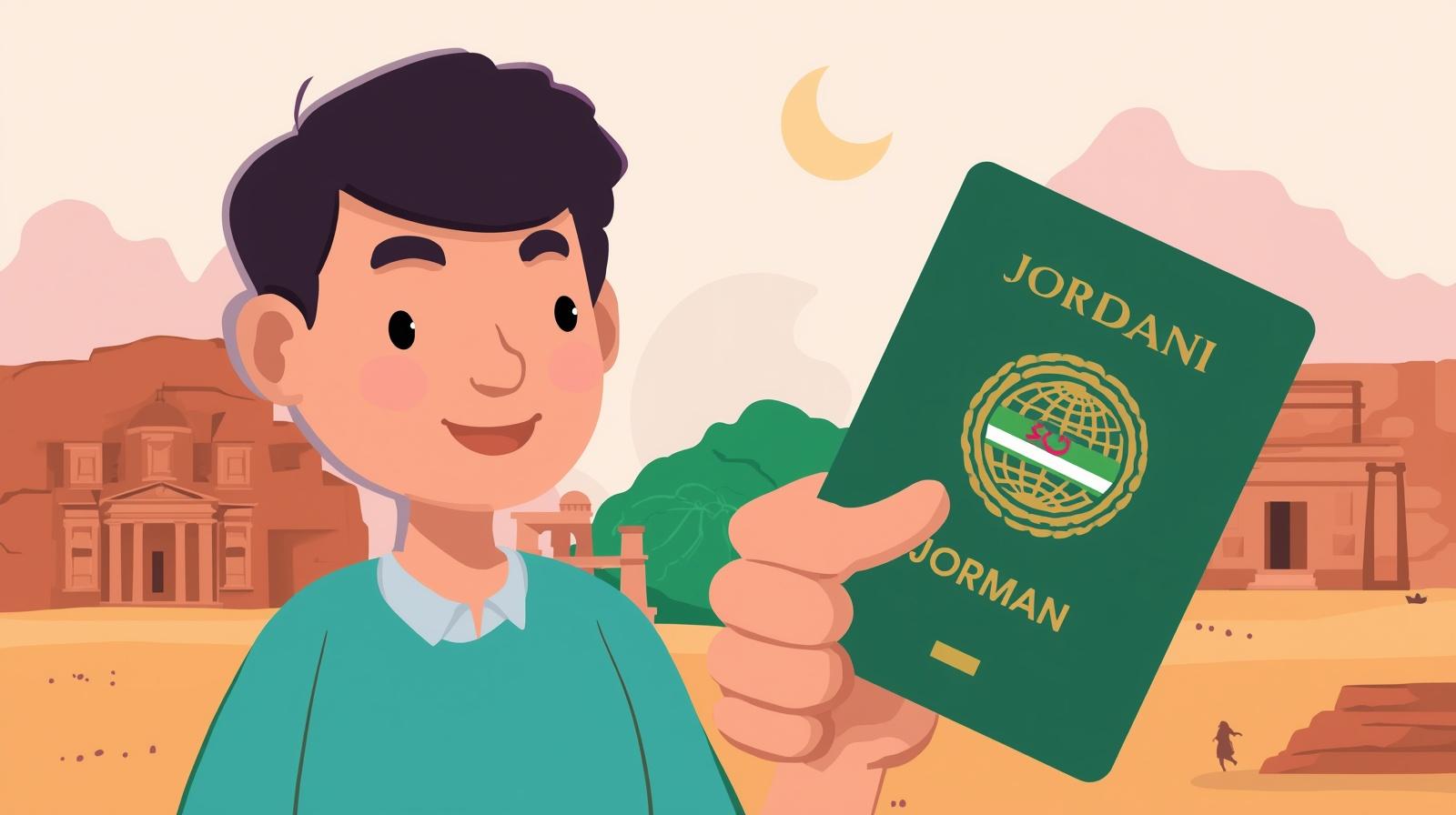 خطوات الحصول على فيزا الطالب إلى الأردن