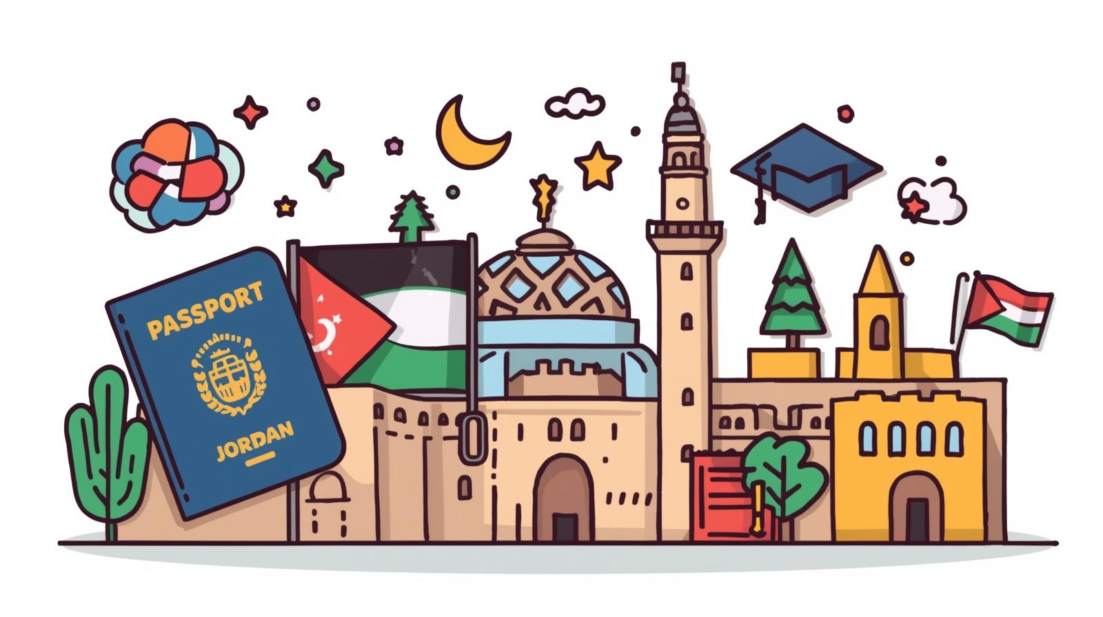 فرص العمل للطلاب الحاصلين على فيزا الطالب إلى الأردن