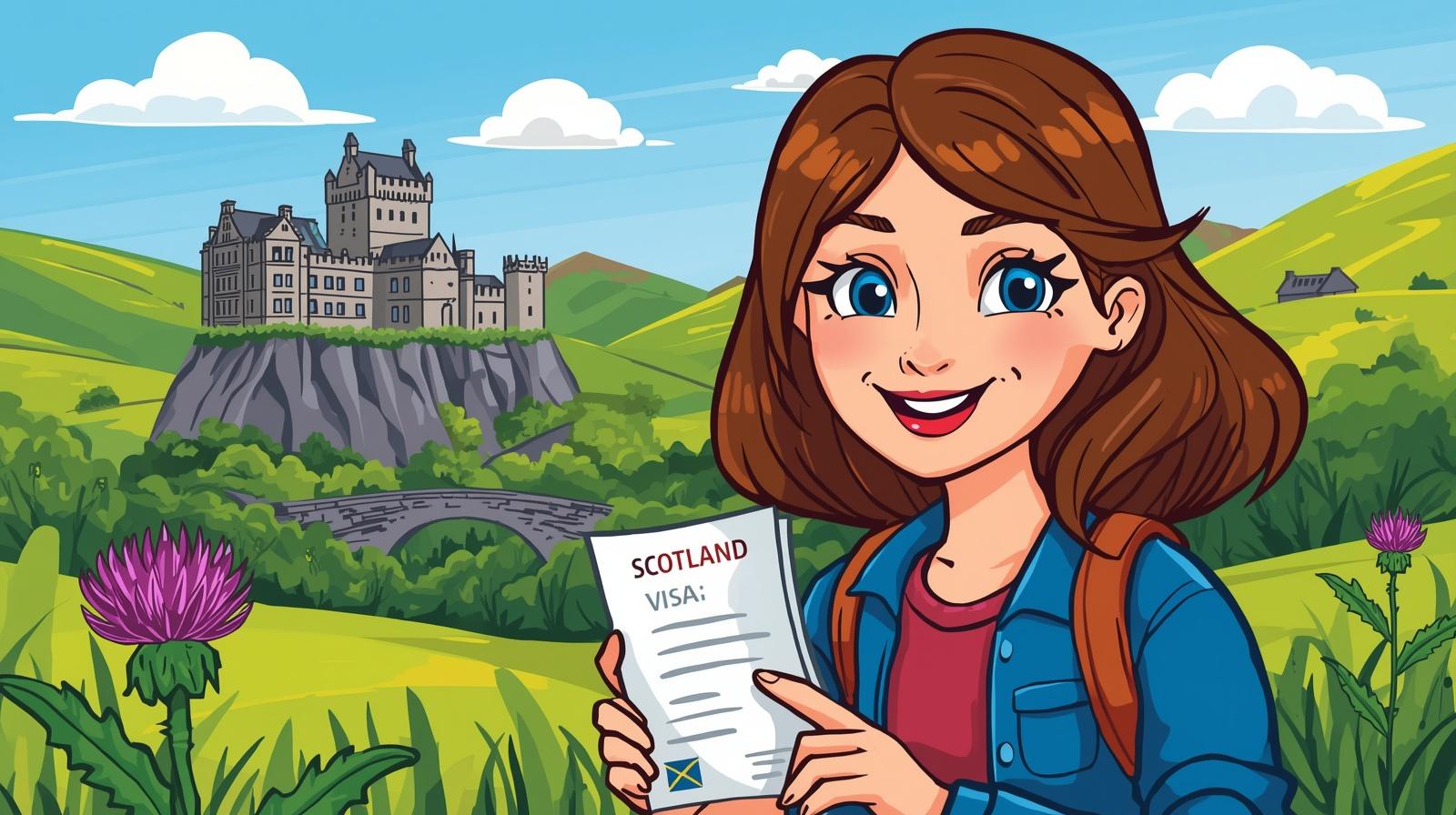شروط فيزا الطالب في اسكتلندا
