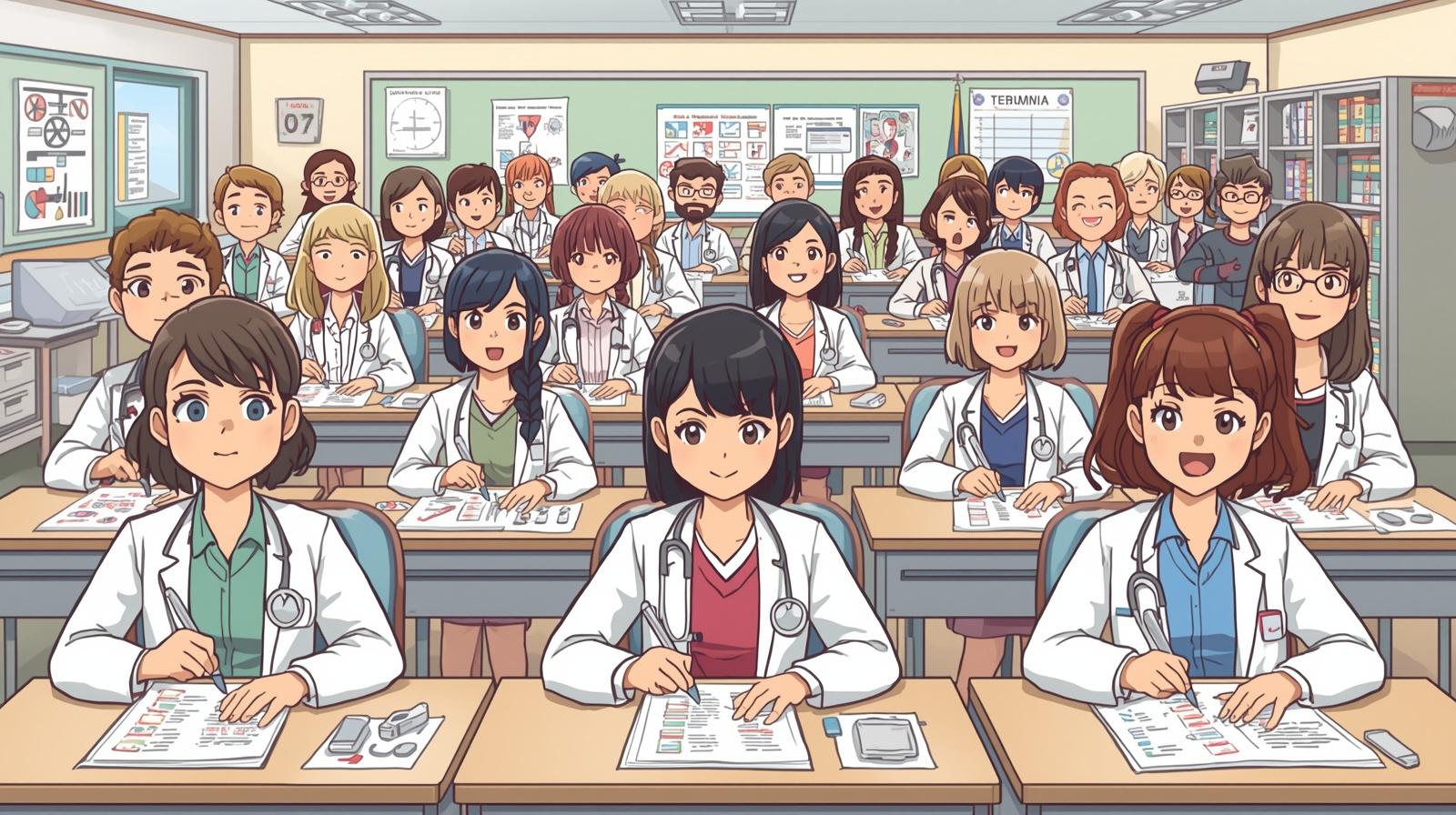 هيكل اختبار اللغة الألمانية الطبية