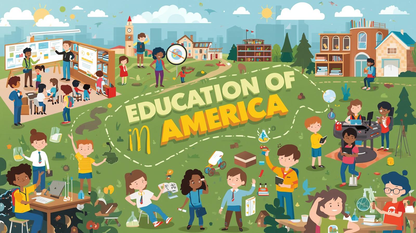 عن دراسة التربية في أمريكا