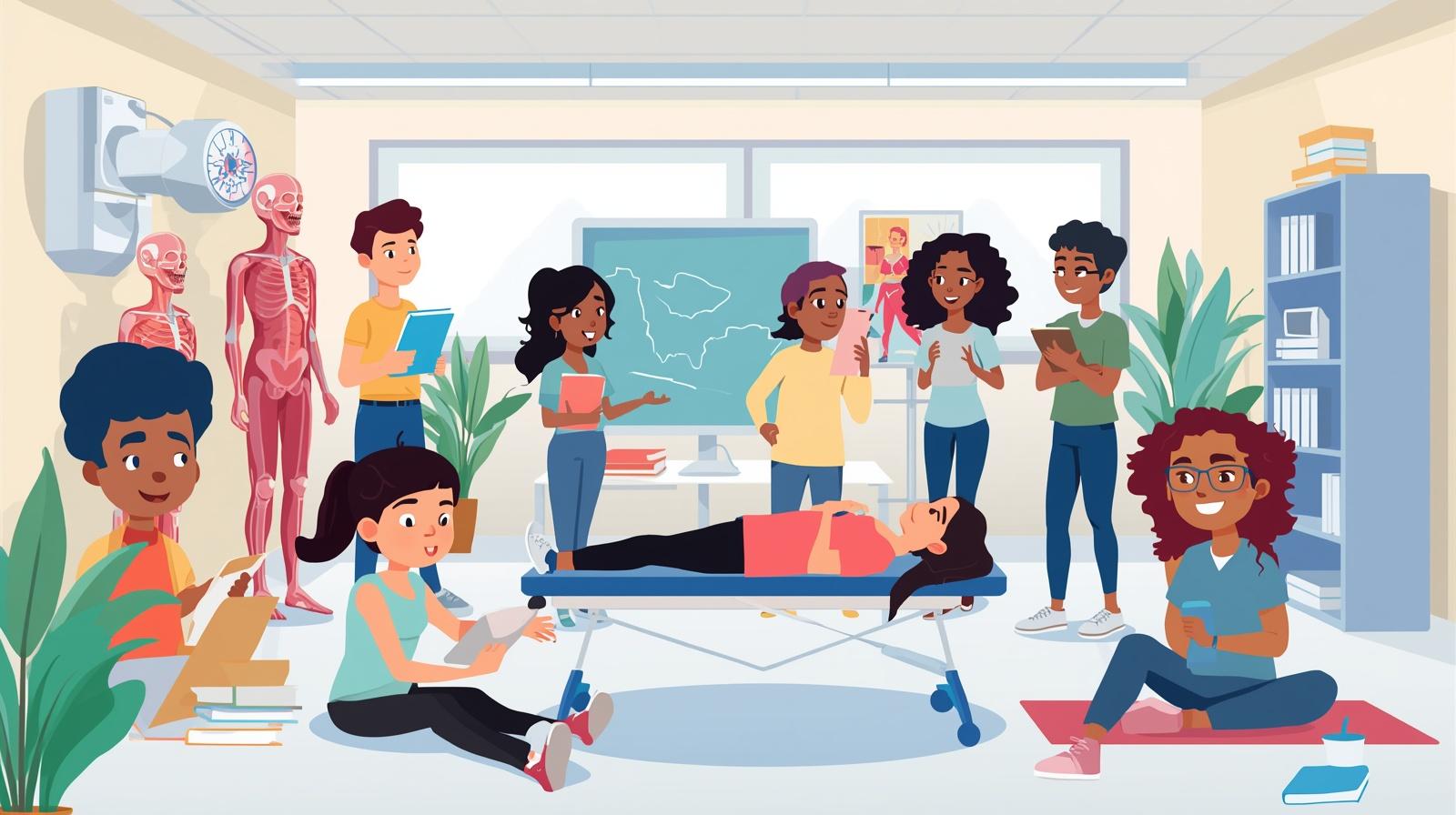 مزايا دراسة العلاج الطبيعي في أمريكا