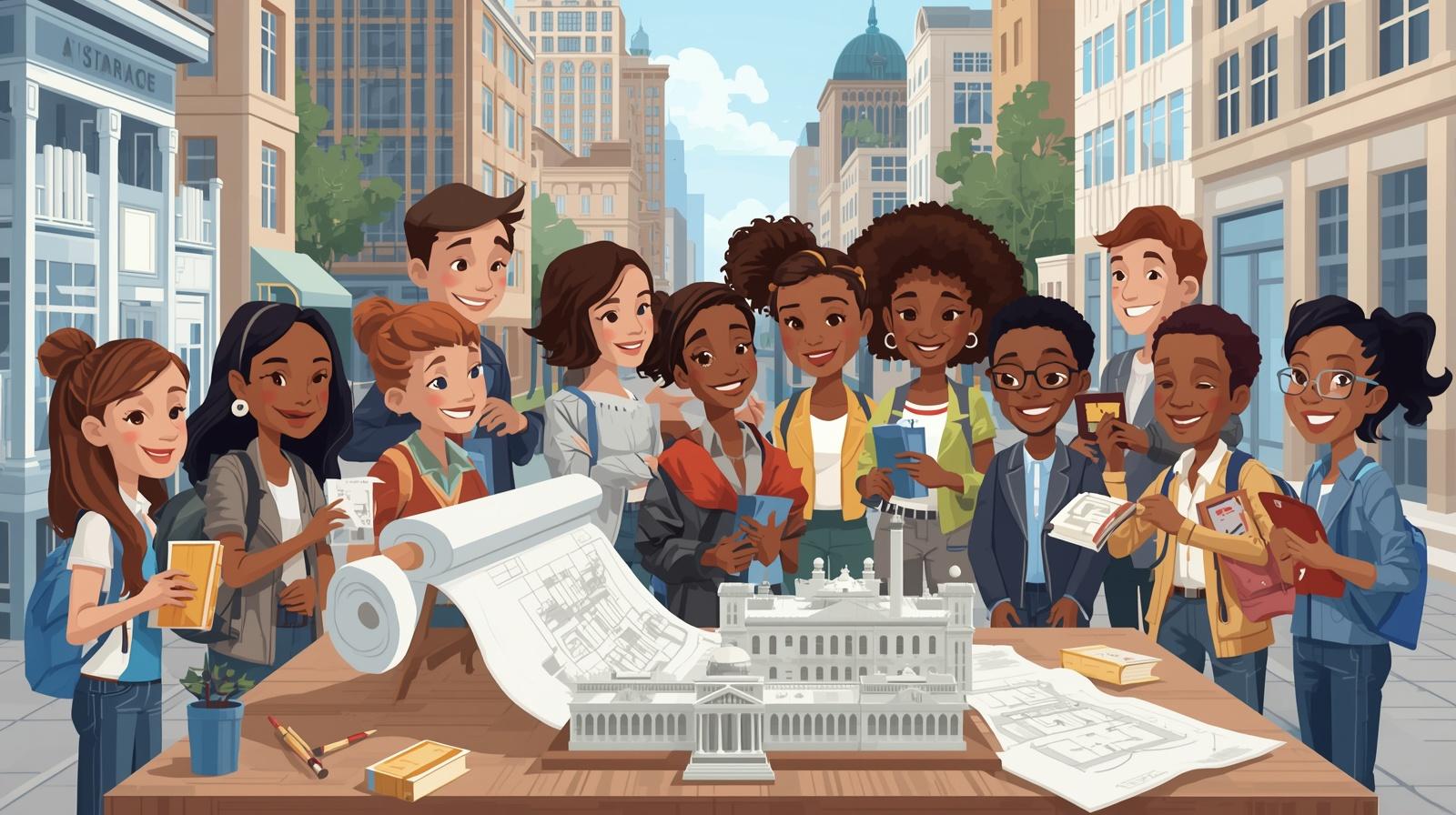 شروط دراسة العمارة في أمريكا