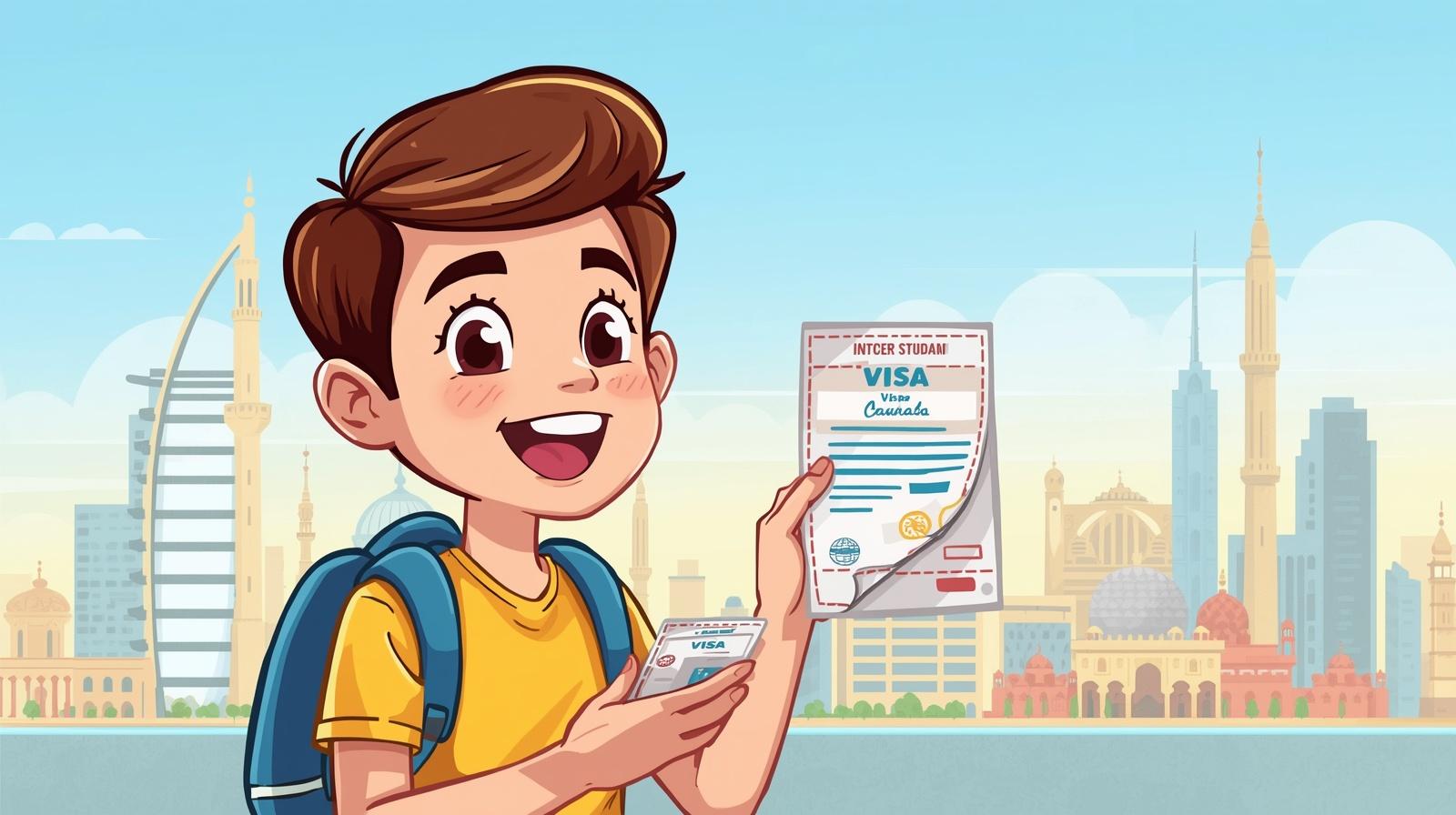 نصائح للحصول على فيزا الطالب إلى الإمارات بنجاح