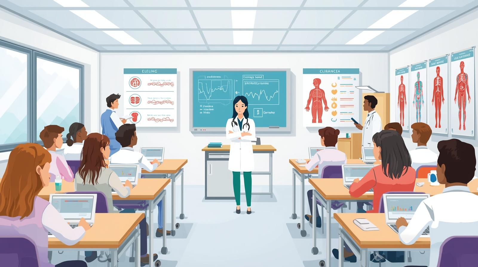 معايير اختيار دورة اللغة الألمانية الطبية
