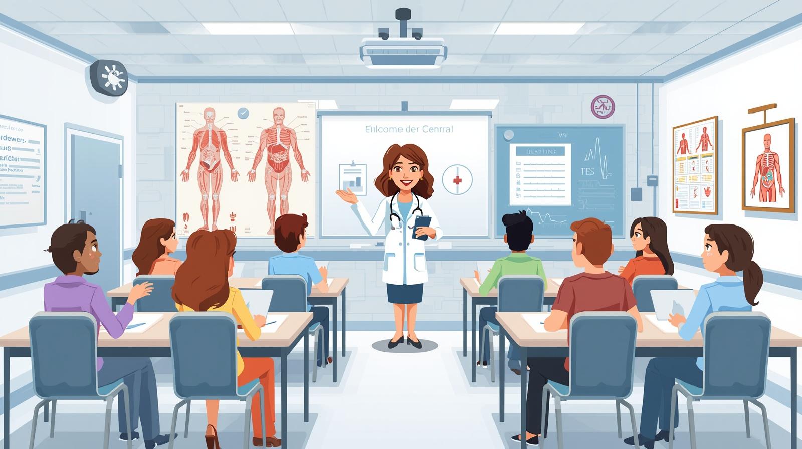 أفضل تعليم اللغة الألمانية الطبية