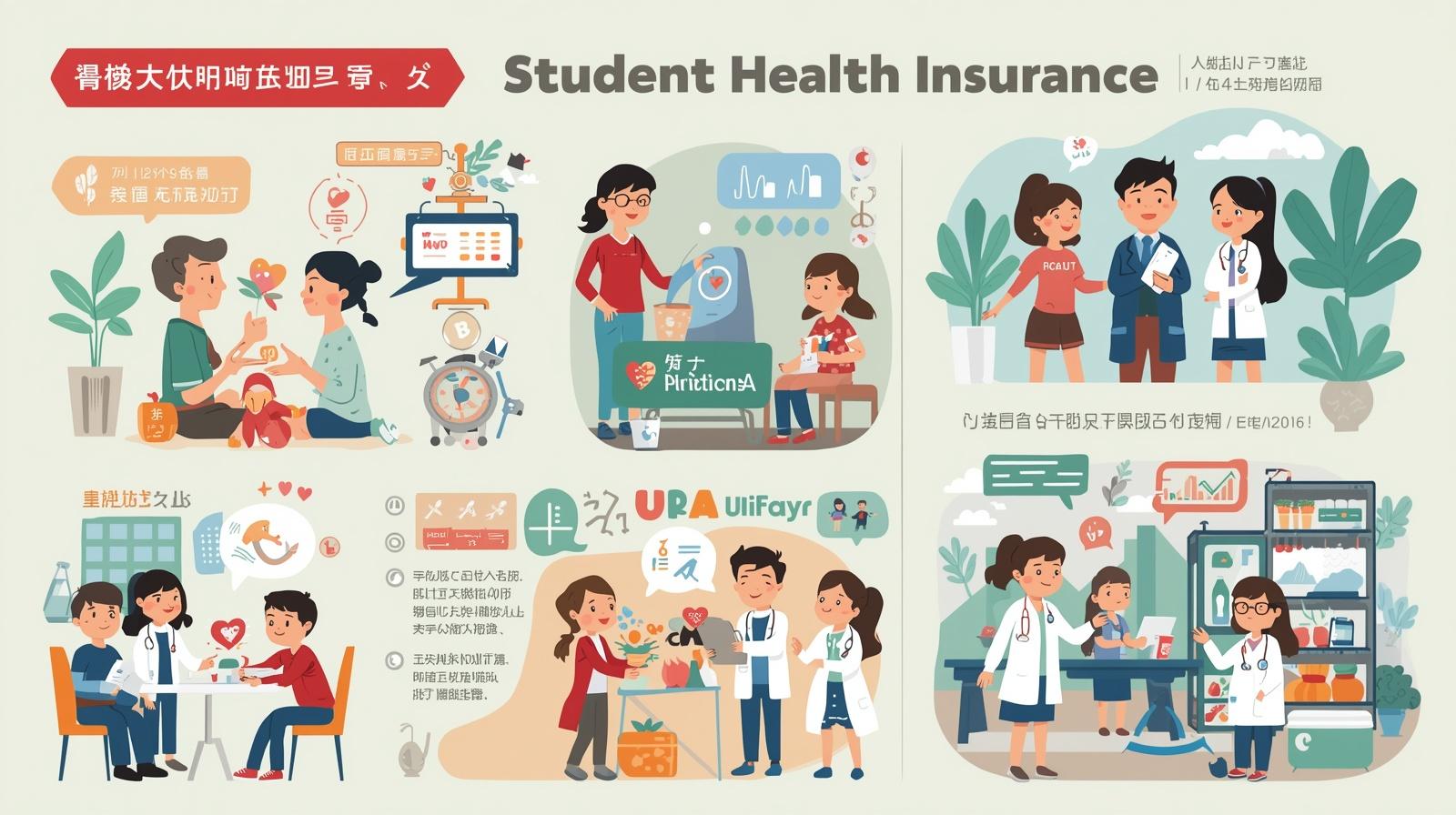 أنواع التأمين الصحي للطلاب