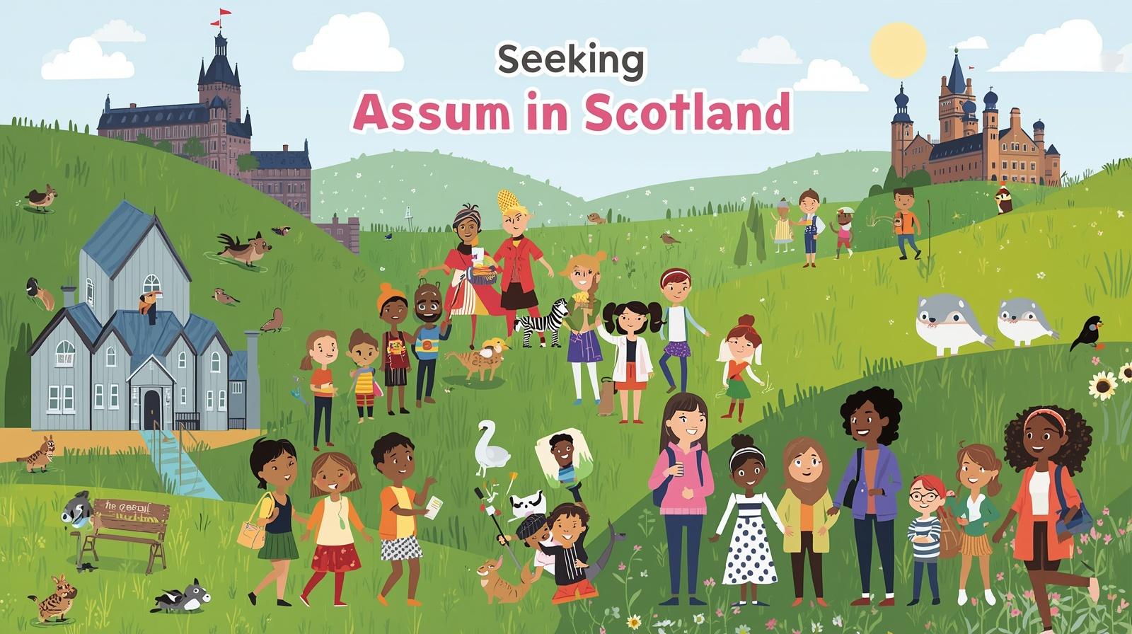 الحياة بعد الحصول على اللجوء في اسكتلندا