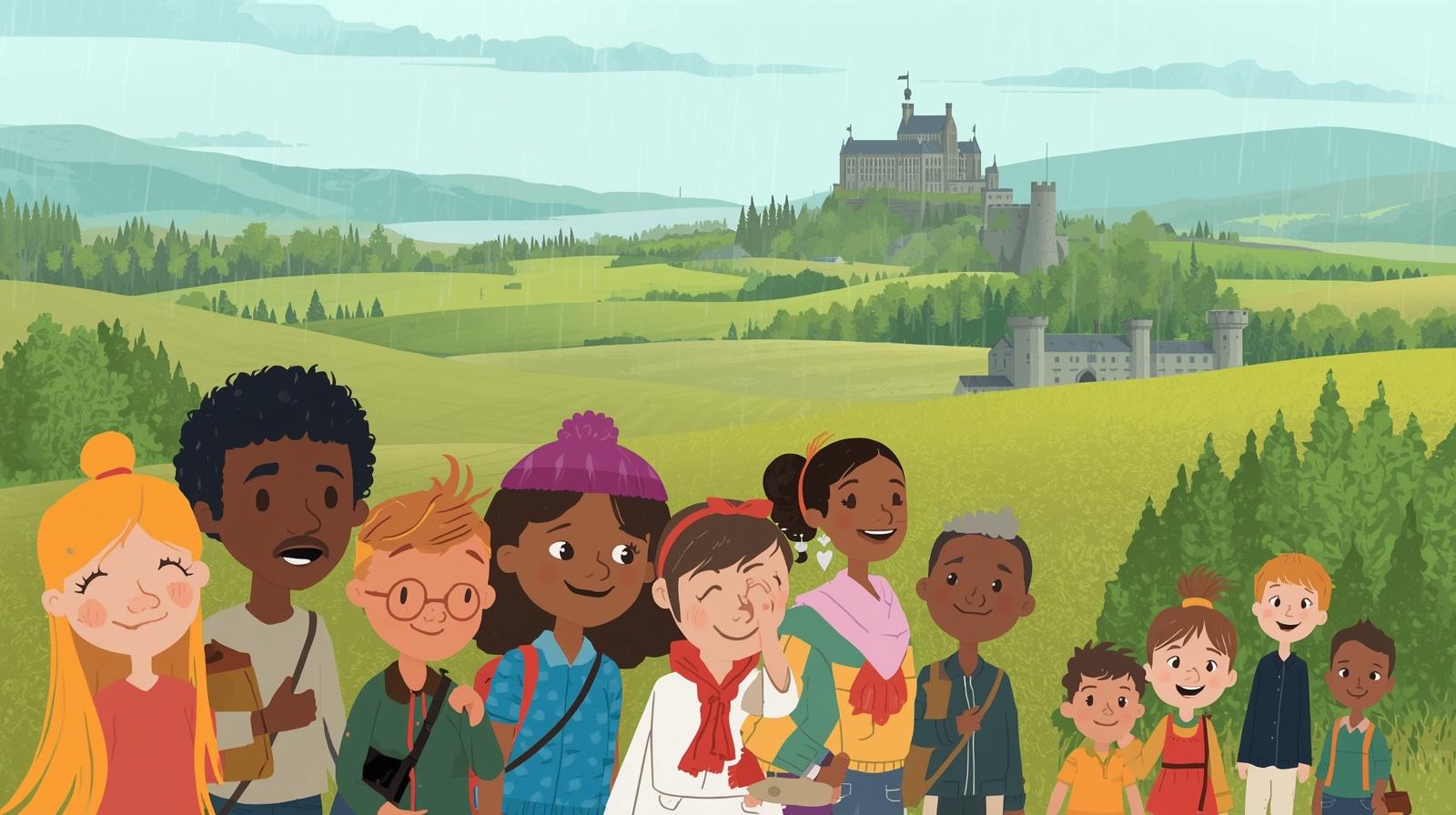 دور المجتمع الاسكتلندي في دعم اللاجئين