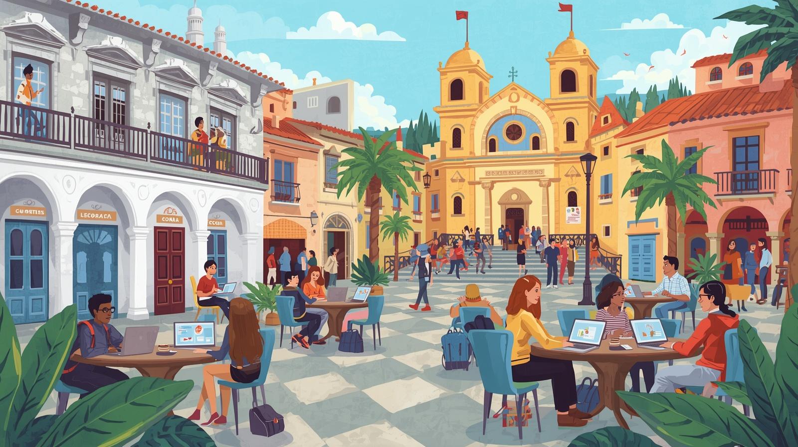 فيزا دراسة الأمن السيبراني في إسبانيا