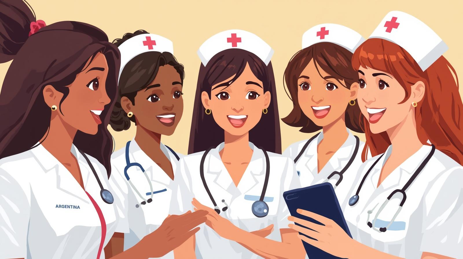 أهمية اختيار دراسة التمريض في الأرجنتين