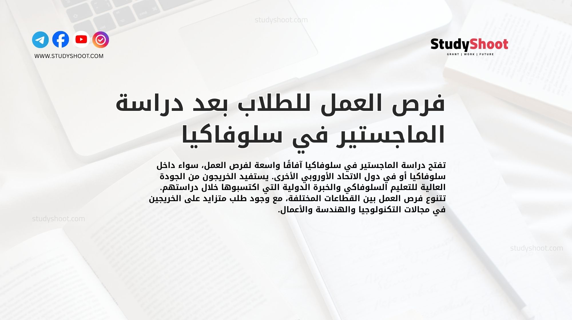 فرص العمل للطلاب بعد دراسة الماجستير في سلوفاكيا
